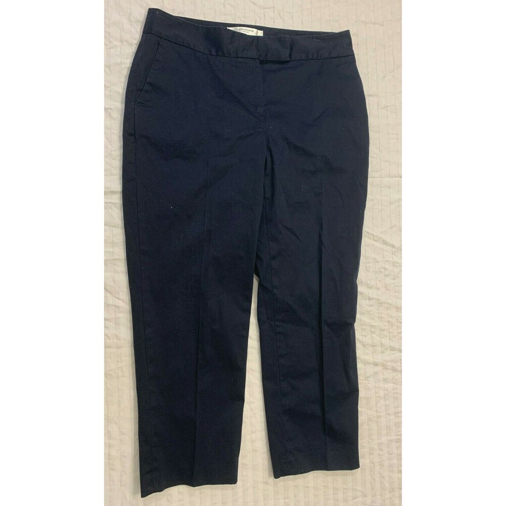 LIZ CLAIBORNE NEW YORK JACKIE WOMENS CAPRIS  PANTS SIZE 8